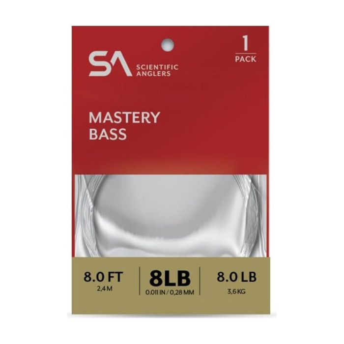 Поводковый материал Scientific Anglers Mastery Bass Leader - 3 Pack