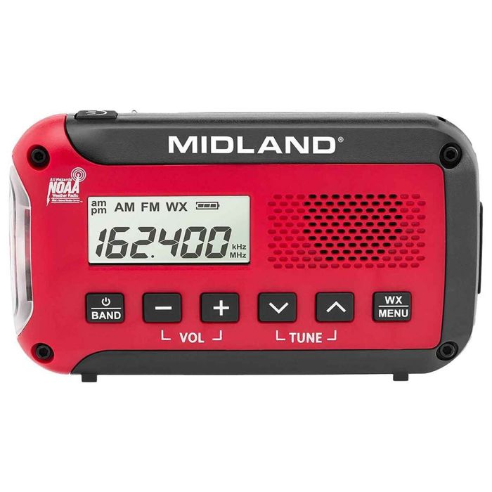 Снаряжение для выживания Midland ER10VP E+Ready Compact Emergency Weather Radio