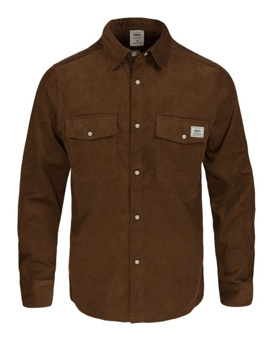 Рыболовная рубашка Banded Casual Houston Corduroy Long Sleeve Shirt