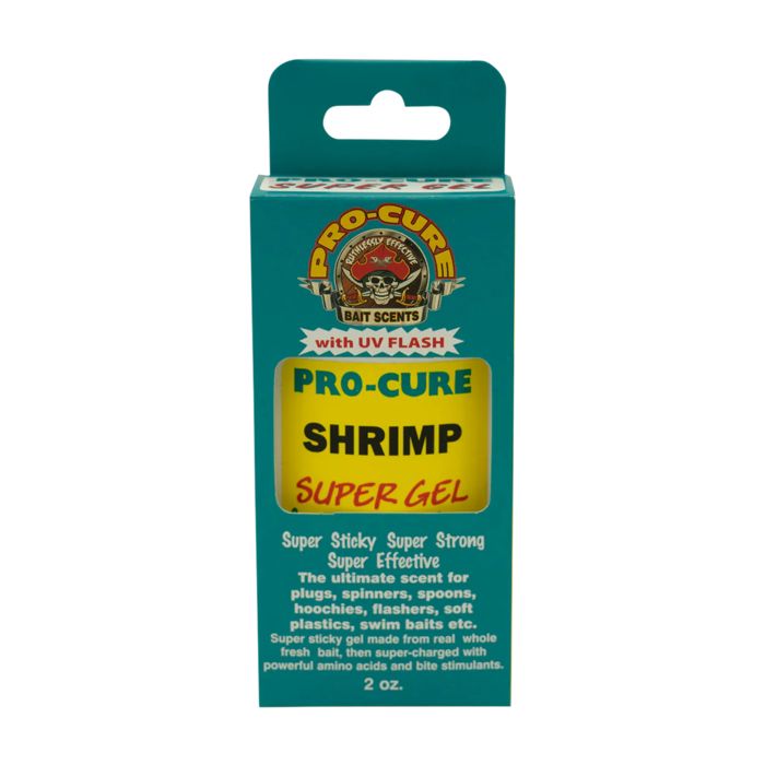 Аттрактант Pro-Cure Shrimp Super Gel Fish Attractant - 2 oz.