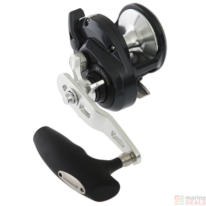 Морская мультипликаторная катушка Shimano Torium Conventional Star Drag Reels