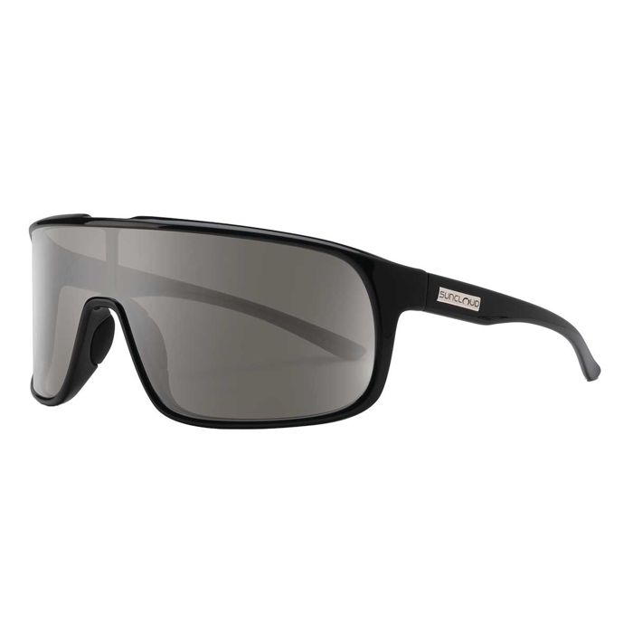 Поляризационные очки Suncloud Double Up Sunglasses - Polarized - Matte Black with Blue Mir