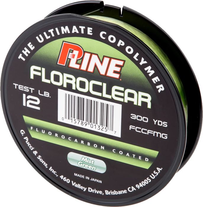 P-Line Floroclear леска 12 lb, 300 ярдов