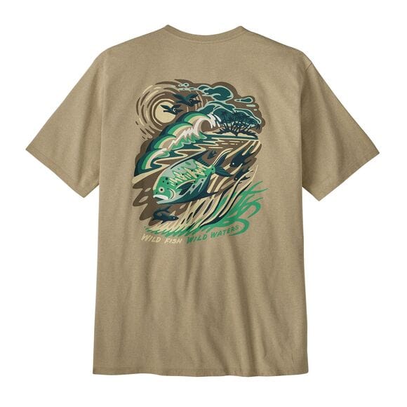 Рыболовная рубашка Patagonia Take a Stand Responsibili-Tee