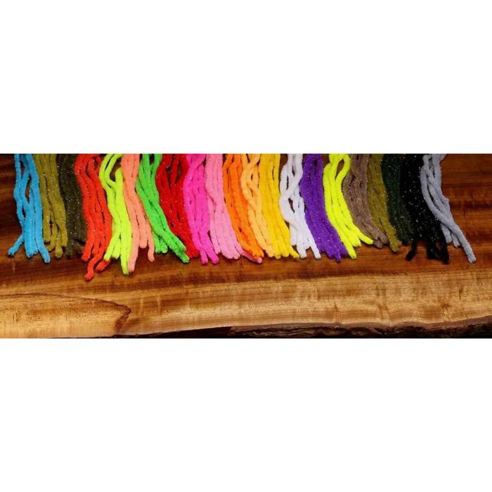 Материал для вязания мушек Hareline Dubbin UV Galaxy Mop Chenille