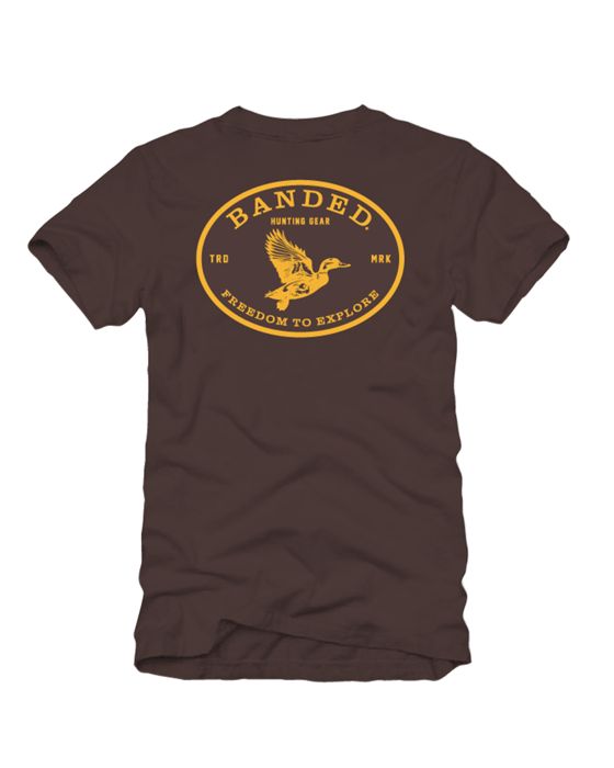 Рыболовная рубашка Banded Classic Duck Badge T-Shirt