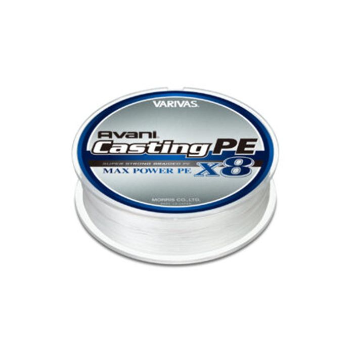 Плетёный шнур Varivas Avani Casting PE Max Power X8 Braided Fishing Line (400 m Spools)