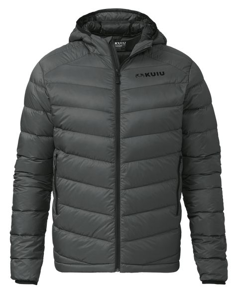 Пуховая куртка KUIU Super Down LT Hooded Jacket | Gunmetal