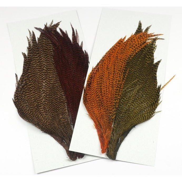 Мушки Hareline Trout Streamer Dyed Grizzly Starter Cape 4 Pack