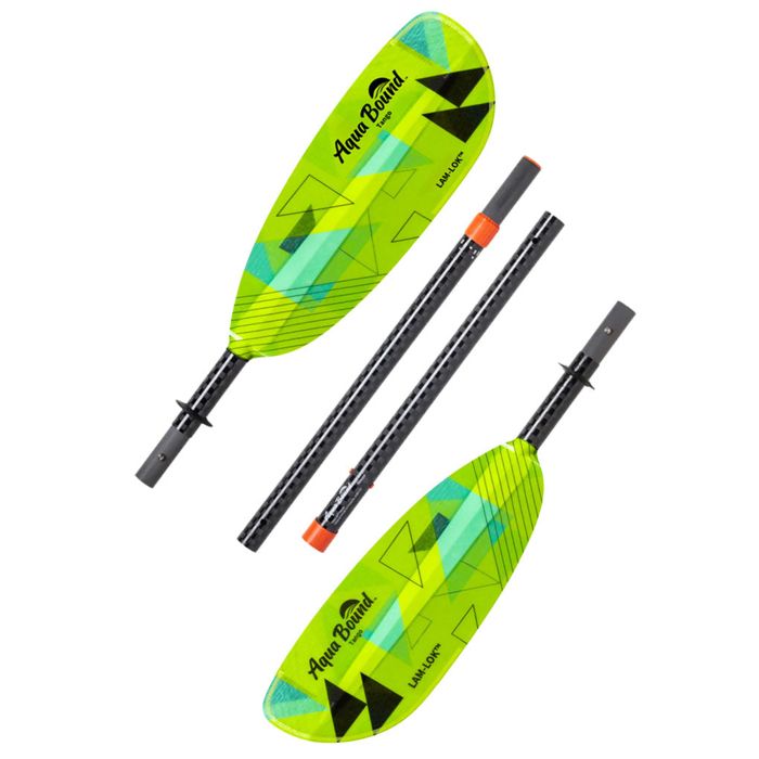 Оснащение для каяка Aqua-Bound Aqua Bound Tango Fiberglass Straight Shaft Posi-Lok 4-Piece