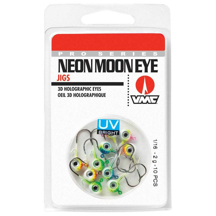 Джиг-головки VMC Neon Moon Eye Jig UV Kit