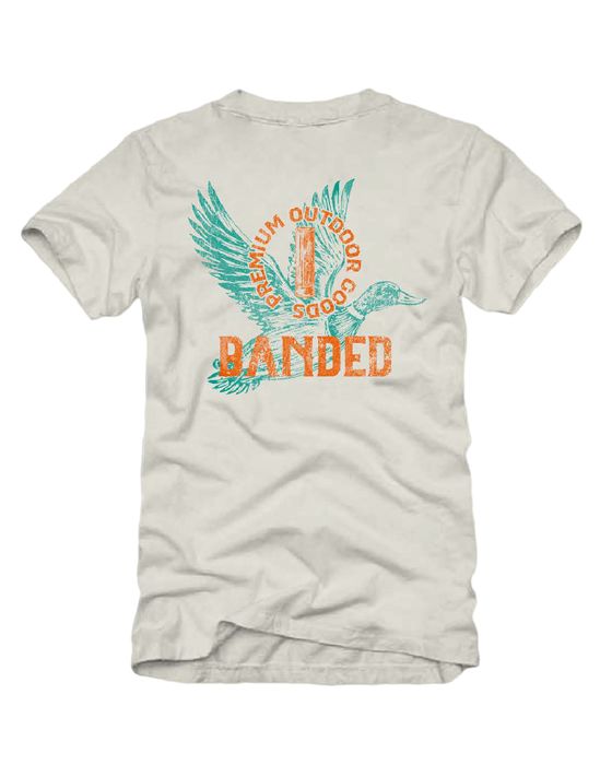 Рыболовная рубашка Banded Letterpress Mallard Short Sleeve Tee