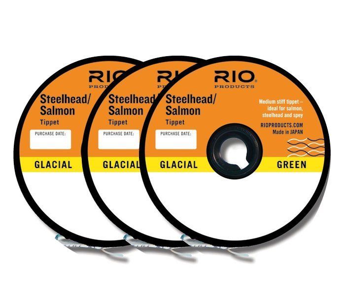 Поводковый материал RIO Steelhead & Salmon Tippet - 3 Pack - Tippet - 3-pack - 10lb-12lb-1