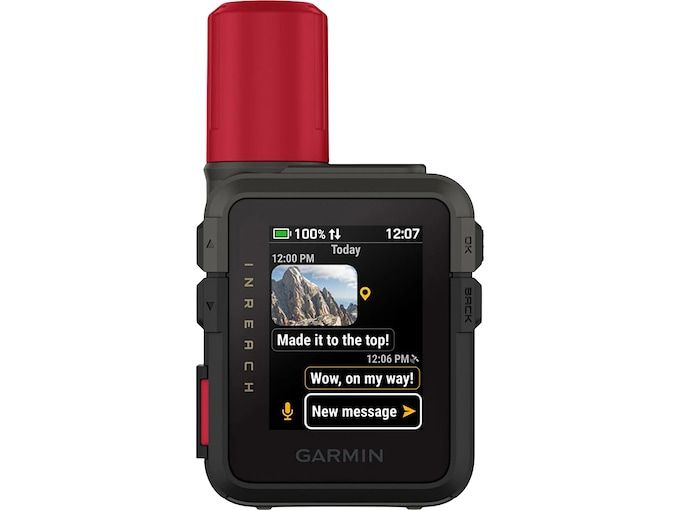 Спутниковый коммуникатор Garmin InReach Mini 3 Plus Handheld GPS Unit Black/Red