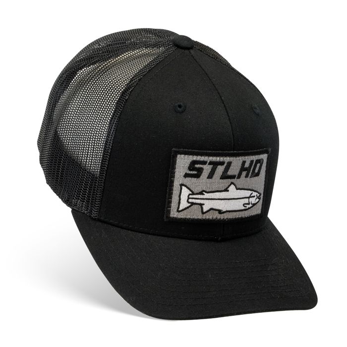 Головной убор STLHD GEAR STLHD Chehalis Snapback Black Trucker Hat