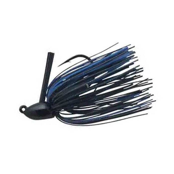 Джиг Booyah Baits Booyah Boo Jig Flipping Skirted Jig - Black/Blue, 3/8oz