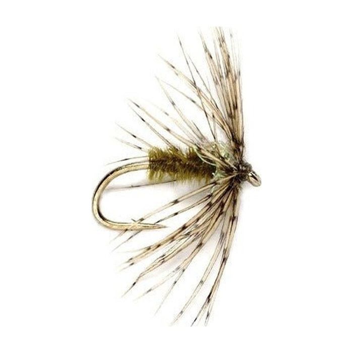 Материал для вязания мушек Fulling Mill Sparkle Soft Hackle Light Olive