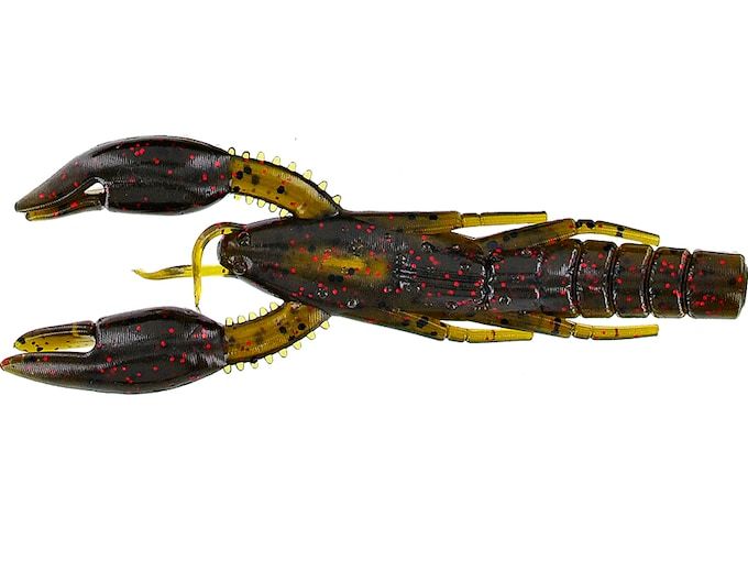 Силиконовая приманка Yamamoto Psycho Dad Craw Grn Pumpkin Red