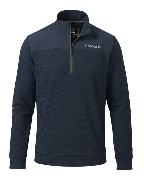 Рыболовная рубашка KUIU Solitude Knit Pullover | Steel Blue