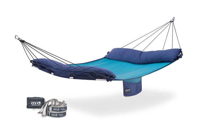 Кемпинговая мебель SuperNest SL Hammock + Apollo Straps Bundle - Coastal Blue