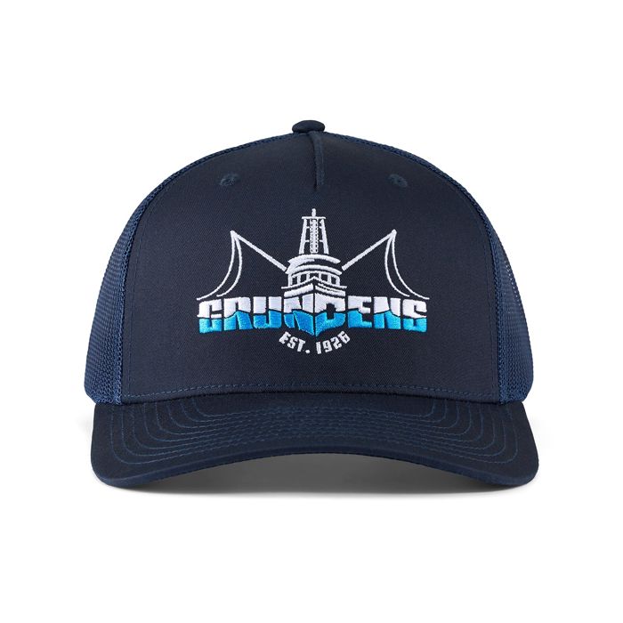 Головной убор Grundens Logo Boat Trucker