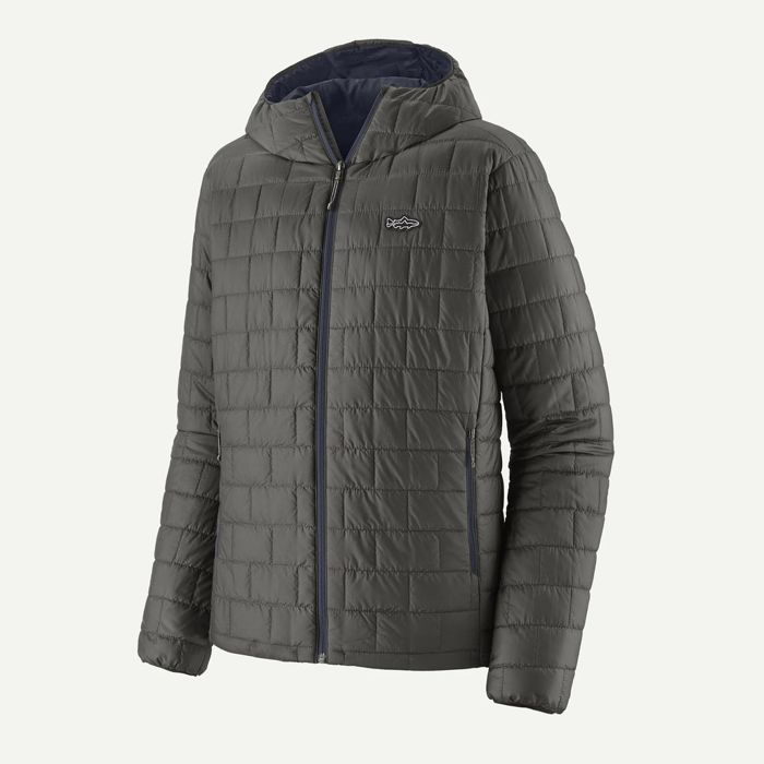 Рыболовная рубашка Patagonia Men's Nano Puff Fitz Roy Trout Hoody