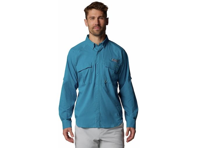 Рыболовная рубашка Columbia Men's Shadowcaster Zero Shirt Blue Echo XL
