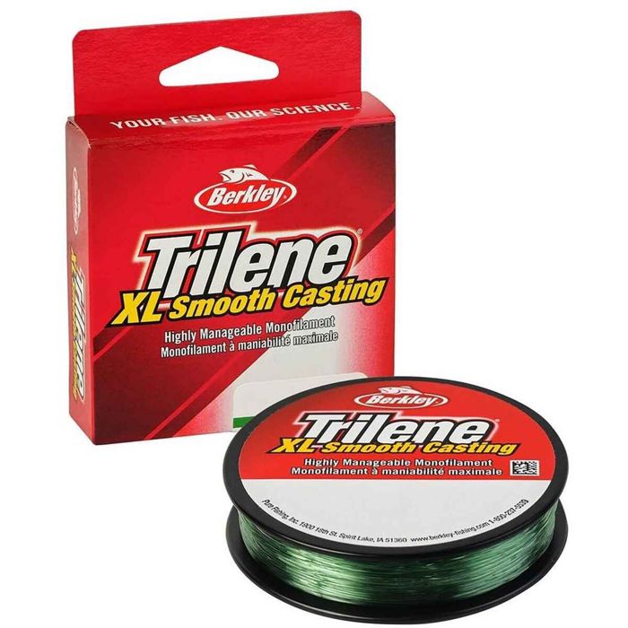 Монофильная леска Berkley Trilene XL Pony Spool Monofilament Fishing Line - 10lb, Low-Vis