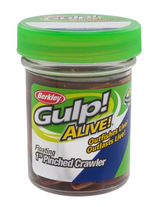 Силиконовая приманка Berkley Gulp! Alive! Floating Pinched Crawler