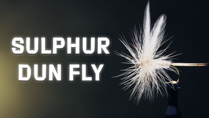 Набор для вязания мушек Trident Sulphur Dun Dry Fly Tying Video Material Kit