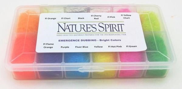 Материал для вязания мушек Nature's Spirit Emergence Dubbing Dispenser - Bright