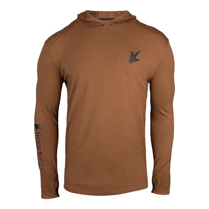 Рыболовная рубашка Frogg Toggs Bamboo LS Hoodie | Coyote