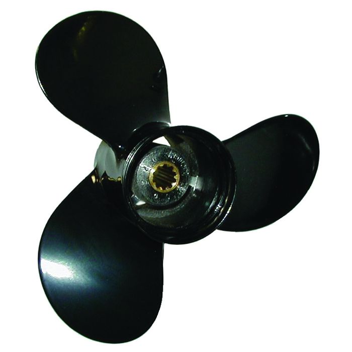 Гребной винт Michigan Wheel 3-Blade Prop, Pressed Rubber Hub / Aluminum, 9.375 dia x 12, R