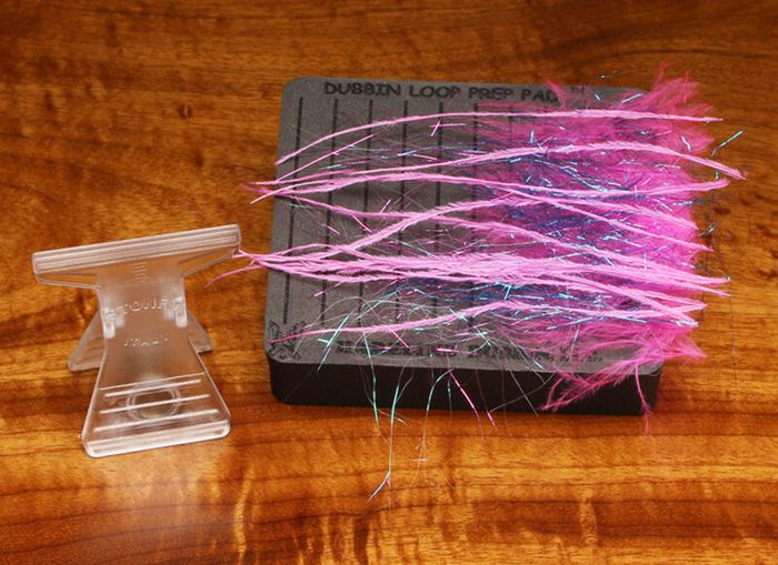 Инструмент для вязания мушек Hareline Dubbing Loop Prep Pad Kit