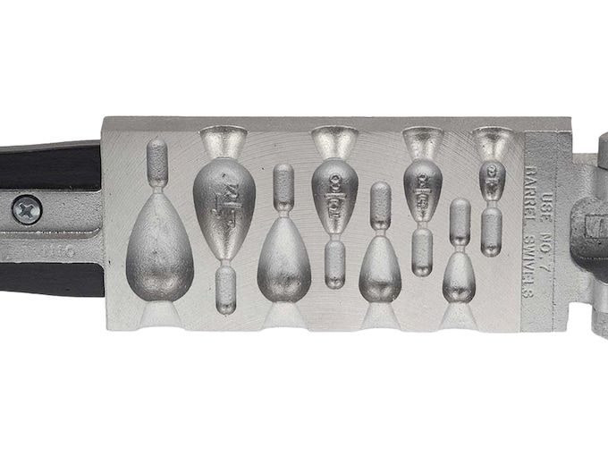 Форма для отливки грузов Do-it Molds Do It Molds Bass Casting Sinker Mold Assorted - Open