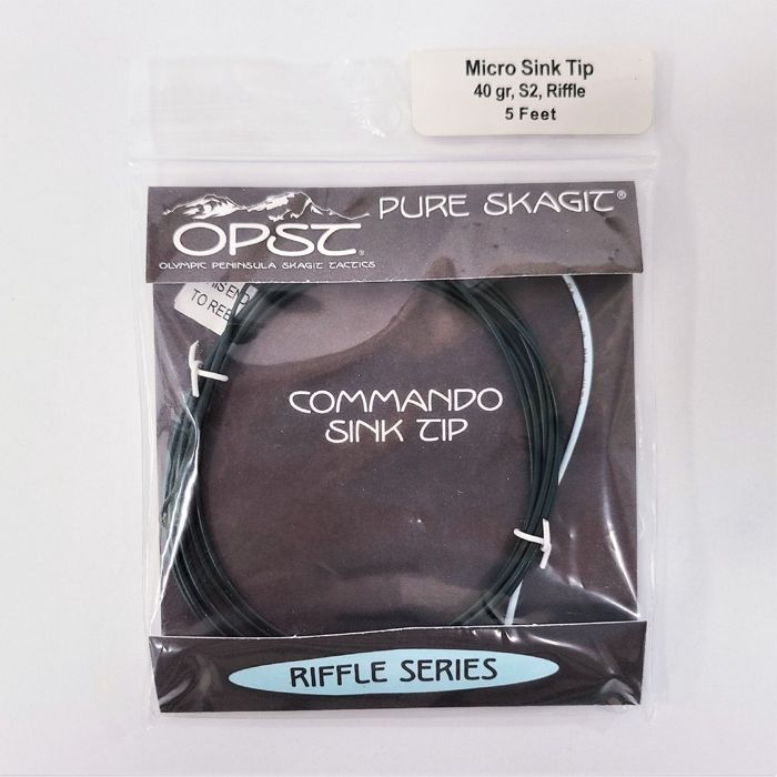 Нахлыстовый шнур OPST Micro Skagit Commando Sink Tips - 5 Foot - 5' Micro Tip - 40gr - S2