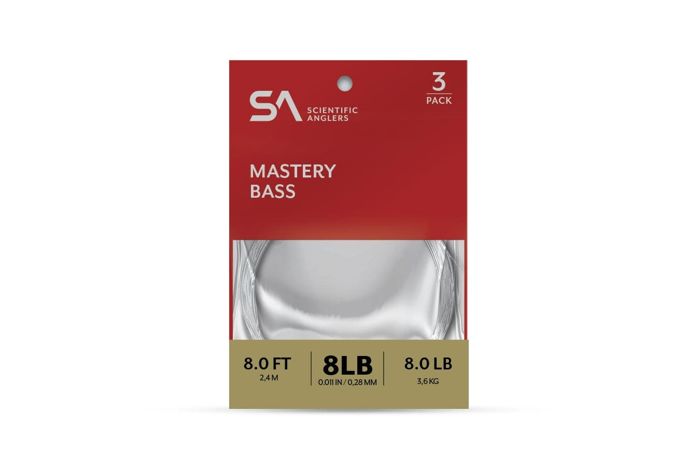 Поводковый материал Scientific Anglers Mastery Bass Leader 3-Pack