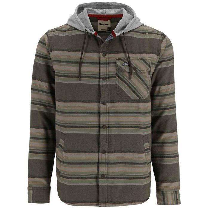 Рубашка-куртка Simms Men's Santee Lightweight Flannel Shirt Jacket