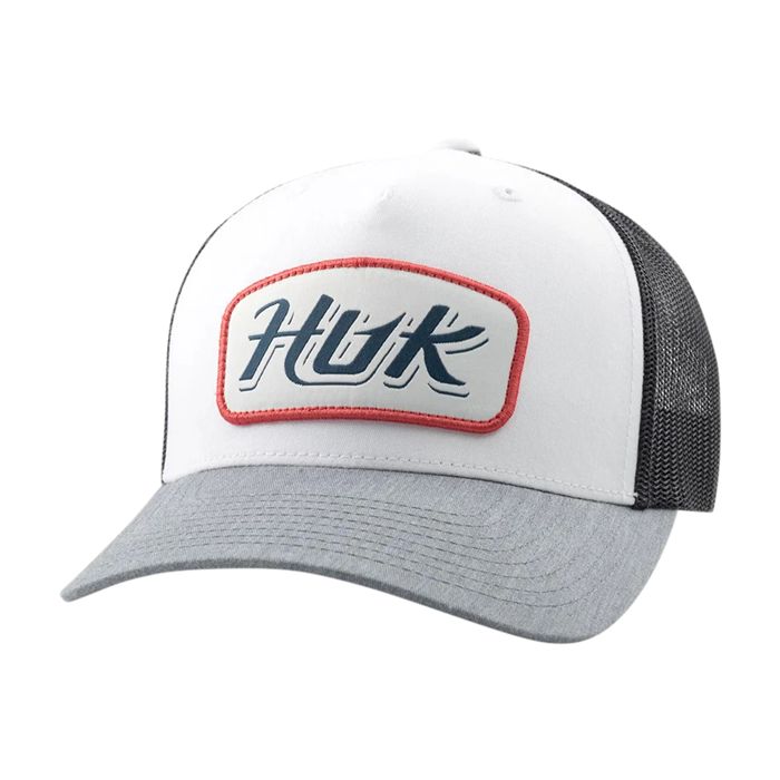 Головной убор Huk Script Patch Trucker Hat - Heather Grey