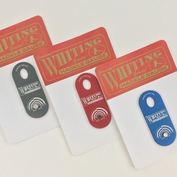 Материал для вязания мушек Whiting Farms Whiting Hackle Gauge