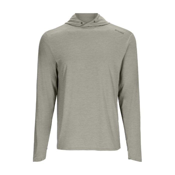 Рыболовная рубашка Simms M's SolarFlex Cooling Hoody - Cinder