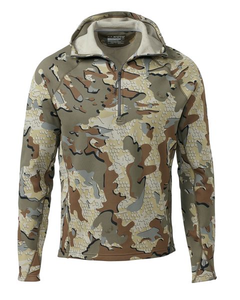 Рыболовная рубашка KUIU Peloton 200 Zip-T Hoodie | Valo