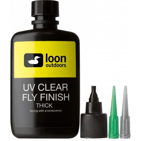 Мушки Loon UV Clear Fly Finish - Thick - 2. Oz.