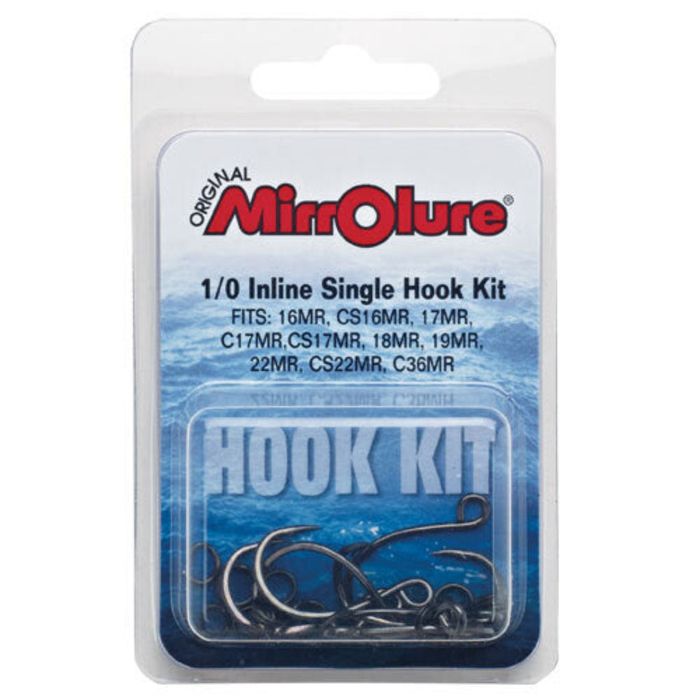 Крючки Waterloo Rods MirrOlure Inline Single Hook Kit