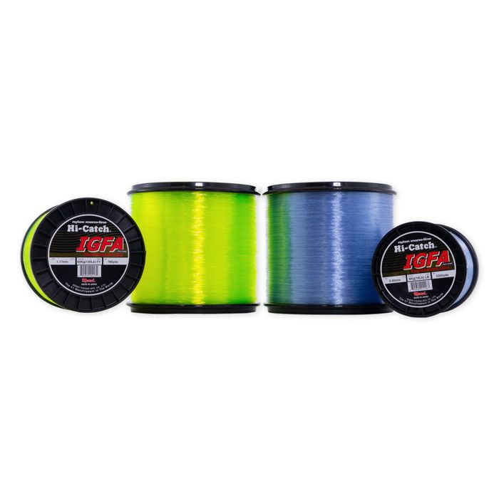 Монофильная леска MOMOI's Hi-Catch I.G.F.A. Nylon Monofilament Line - Hi-Vis Yellow