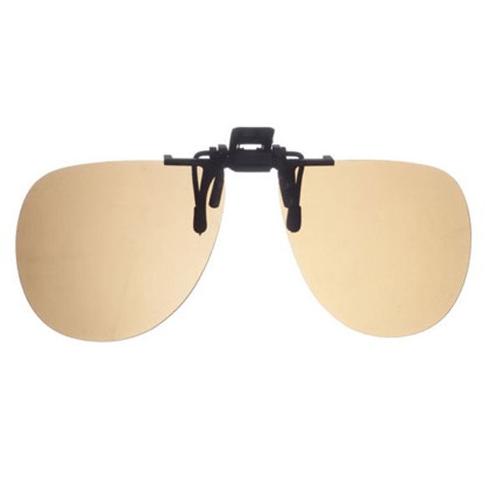 Поляризационные очки Sunglasses, Clip-On/Flip-Up, Brown - Brown