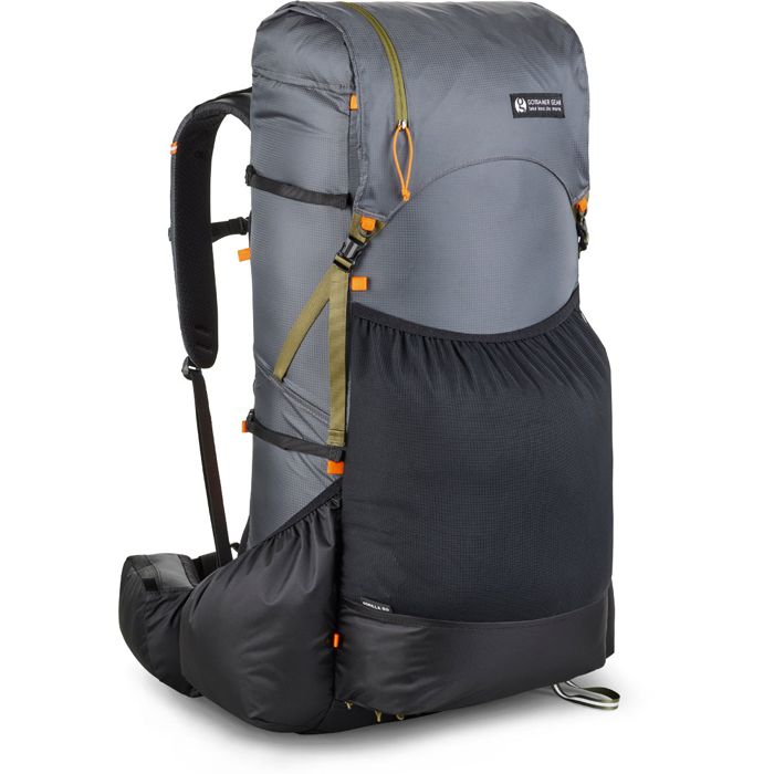 Рыболовная сумка Gorilla 50 Ultralight Backpack - Grey / Small / S/M Curved PVT Hipbelt