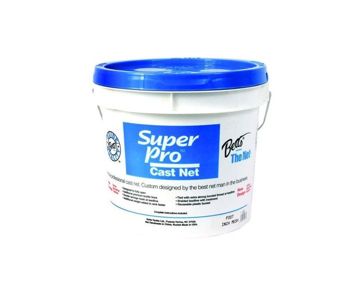 Подсачек BETTS TACKLE LTD. BETTS 6' & 8' Super Pro Mono Cast Net 3/16"