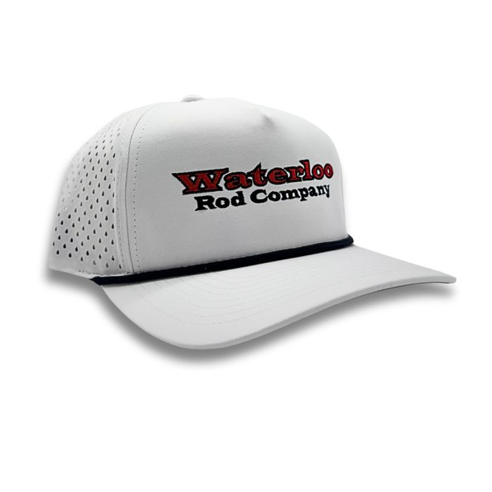 Головной убор Rhodes Headwear Waterloo White and Black Performance Rope Cap - OG Logo
