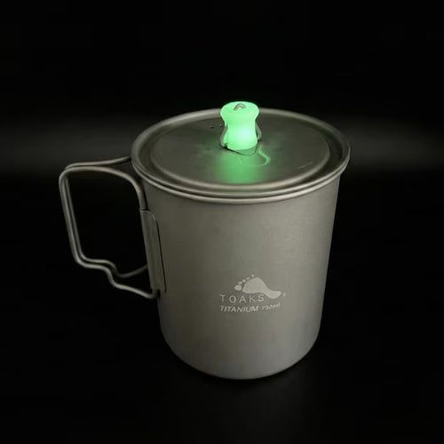 Походная посуда Pot Knob for Toaks Pots by Cam's Backpacking Gear - Glow in the Dark